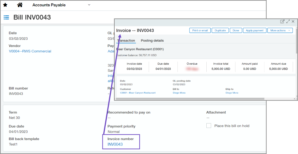 AR Drill Down to Invoice Details