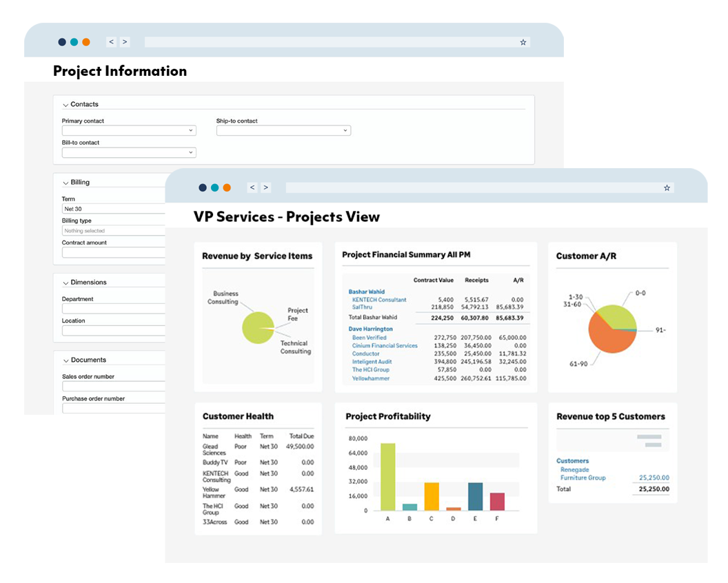 Sage Intacct Project Accounting
